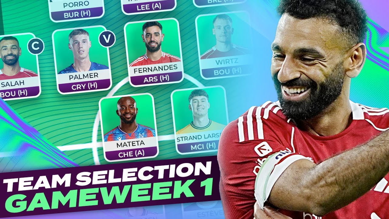 FPL Team Tips for Gameweek 1 🔥 | Achieve Top 1,294th Rank & Dominate Fantasy Premier League 2025/26