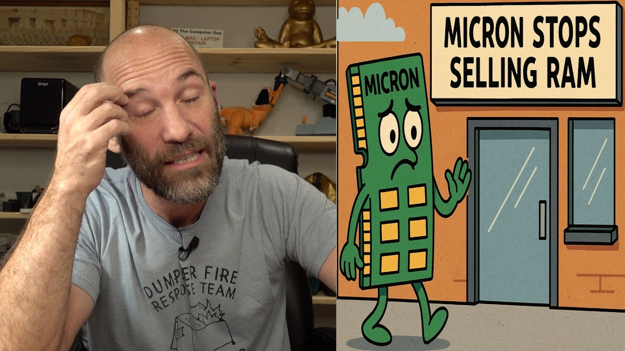 Micron Halts Consumer RAM Sales Amid AI Boom