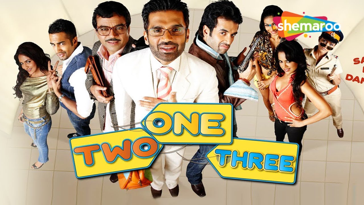 One Two Three | Full Movie Featuring Sunil Shetty, Tushar Kapoor, Paresh Rawal & Esha Deol