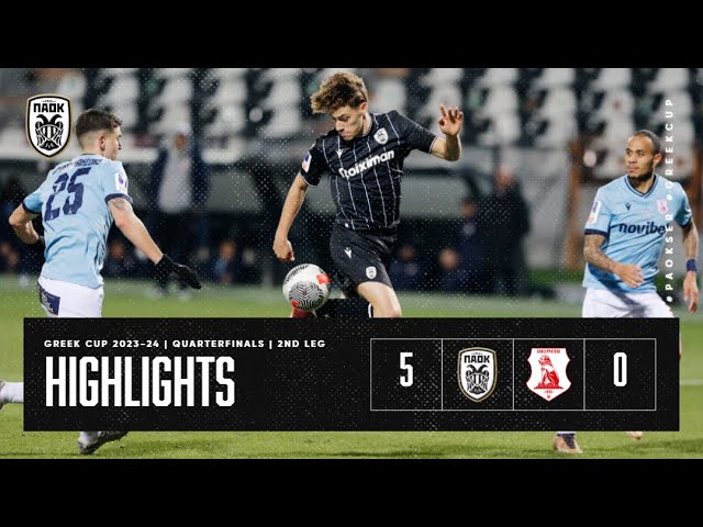 Τα Highlights του ΠΑΟΚ-Πανσερραϊκός | Δείτε τα καλύτερα στιγμιότυπα στο PAOK TV ⚽