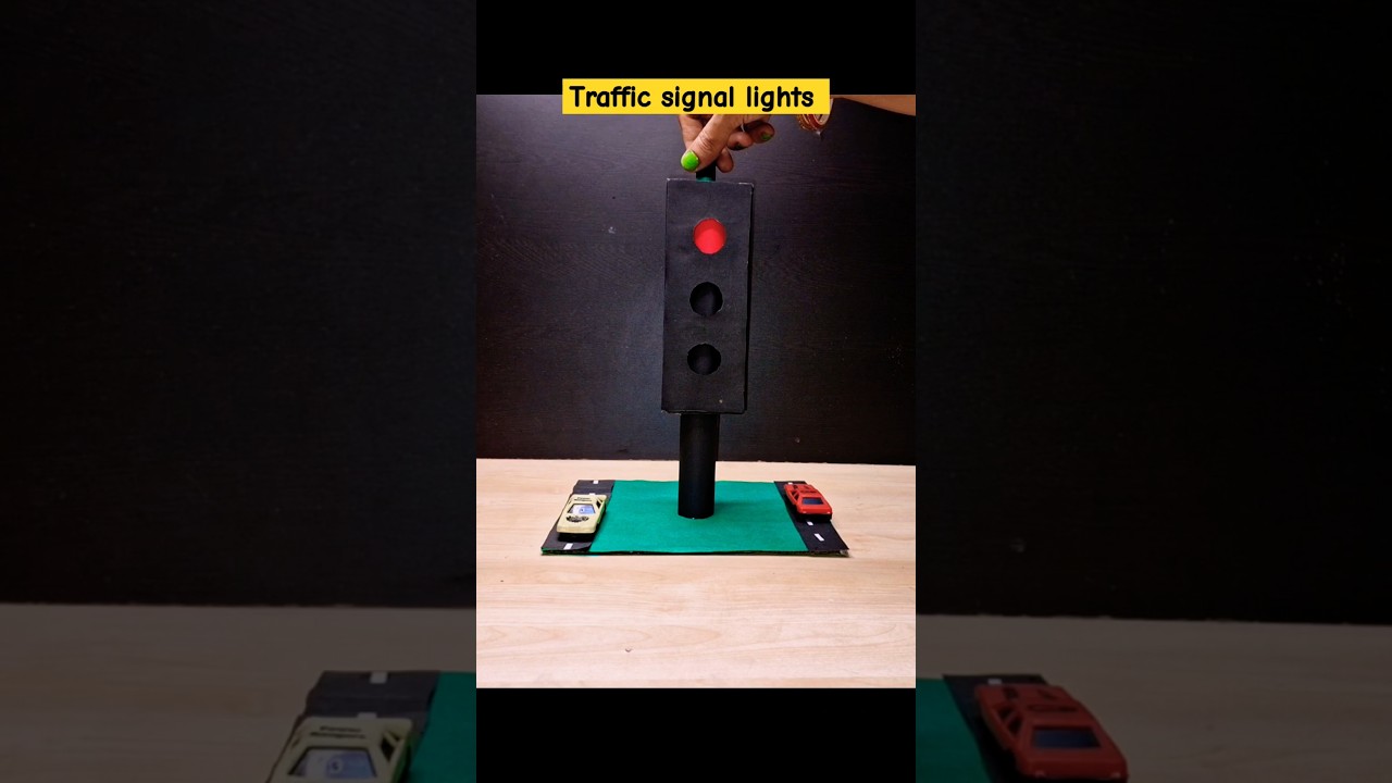 Traffic Light Working Model for School Project 🚦