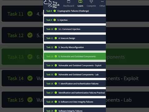 Vulnerable and Outdated Components | Answer the Questions Series #shorts #thm #tryhackme