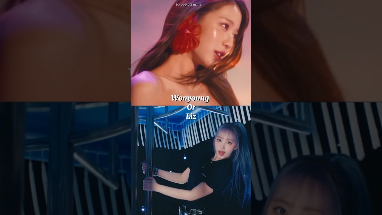 Who Nailed the Pre-Chorus of 'Heya' Better: Wonyoung or Liz? 🎤