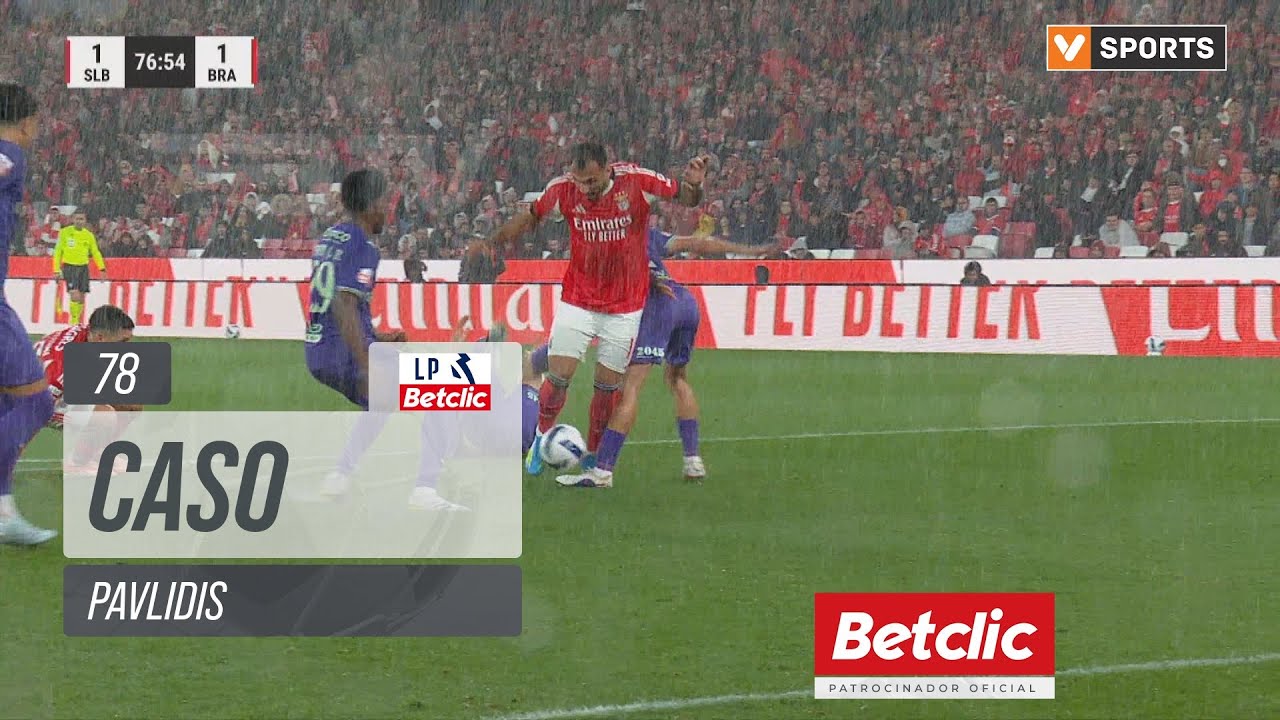 Benfica, Caso, Pavlidis, 78m | Benfica - Braga (Liga 25/26 #33)