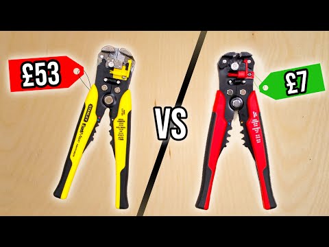 Cheap Vs Expensive Cable Strippers💰Tool Battle!