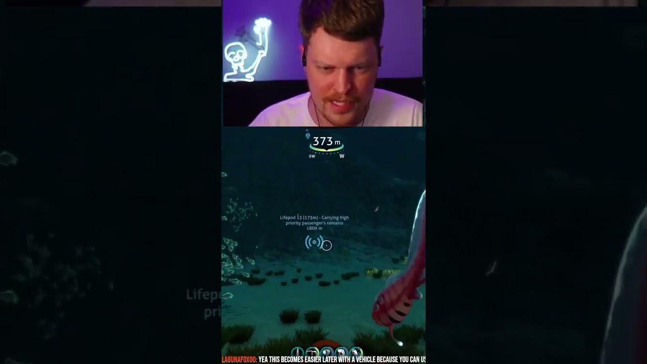 Reaper Leviathan Jumpscare in Subnautica π¦