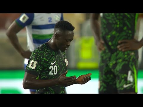 Akor Adams vs Lesotho - Debut for Nigeria - 10/10/2025