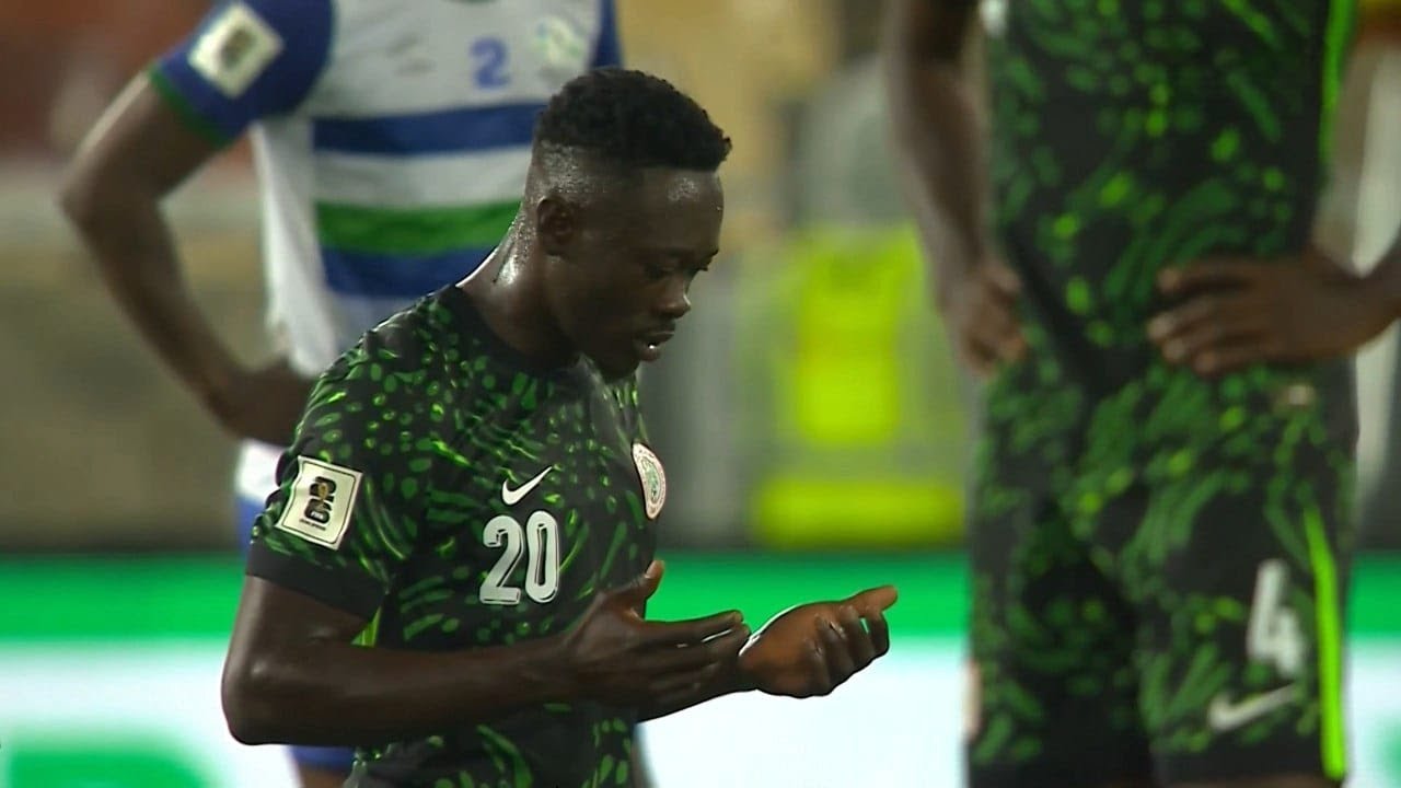Akor Adams Makes Stunning Nigeria Debut Against Lesotho on 10/10/2025 ⚽