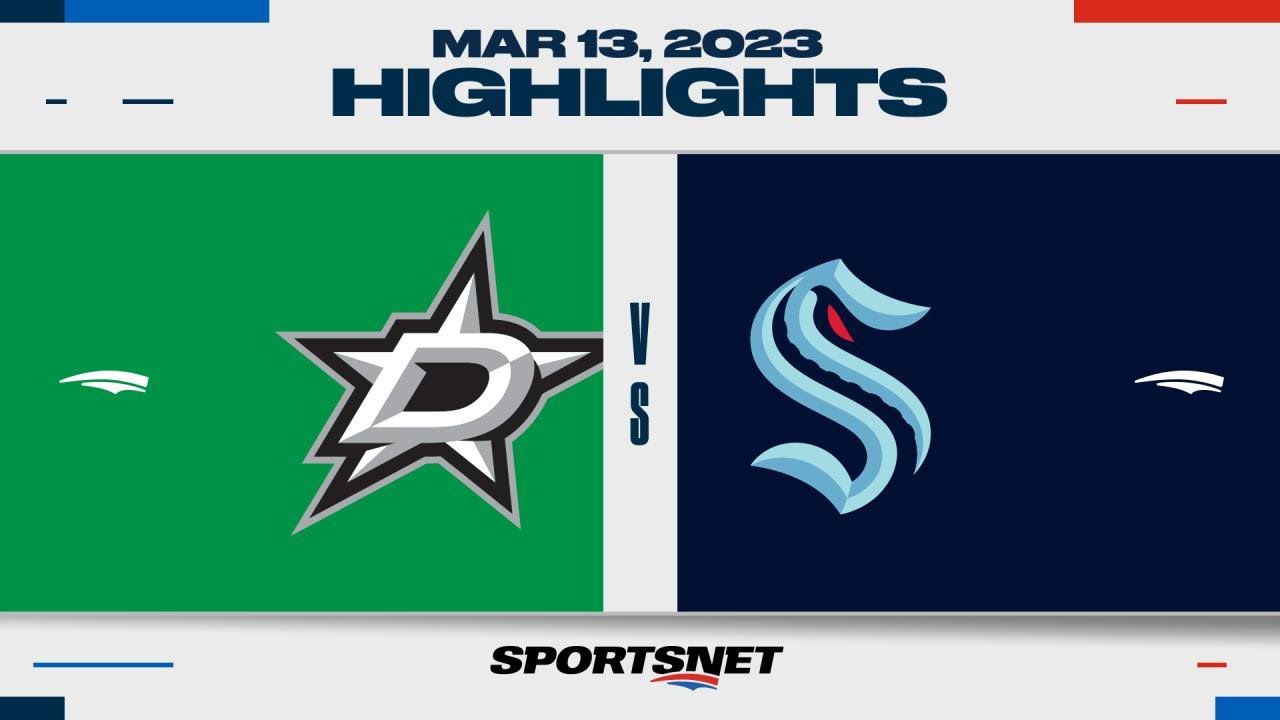 Stars Top Kraken 5-2 | NHL Highlights 🏒