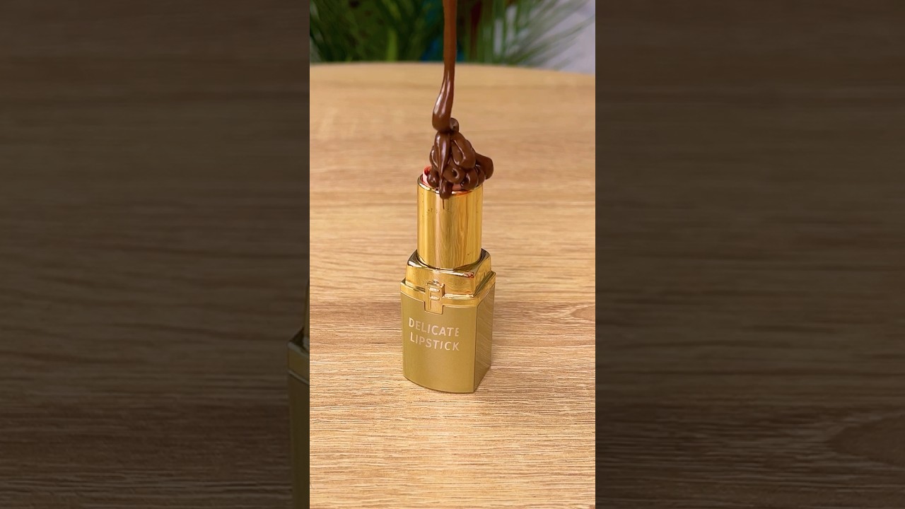 Edible Choco Lipstick 🍫 by 123 GO! House