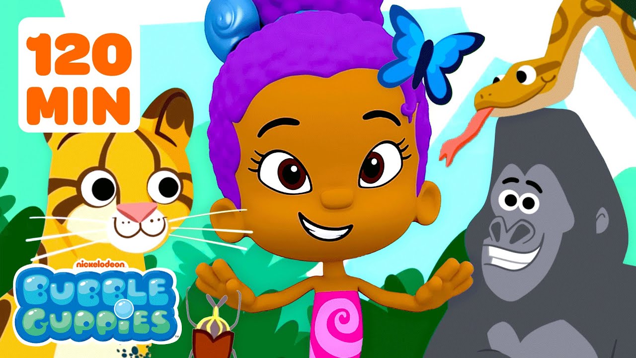 Zooli Takes Care of Baby Animals! 120 Minutes! 🐱 | Bubble Guppies