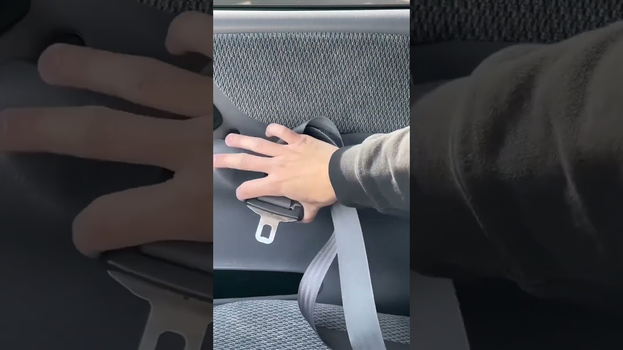 Hidden Seatbelt Security to Prevent Car Theft ๐