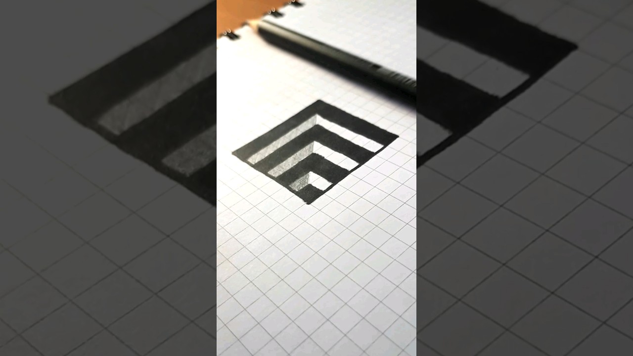 Create a 3D Optical Illusion Hole 🎨
