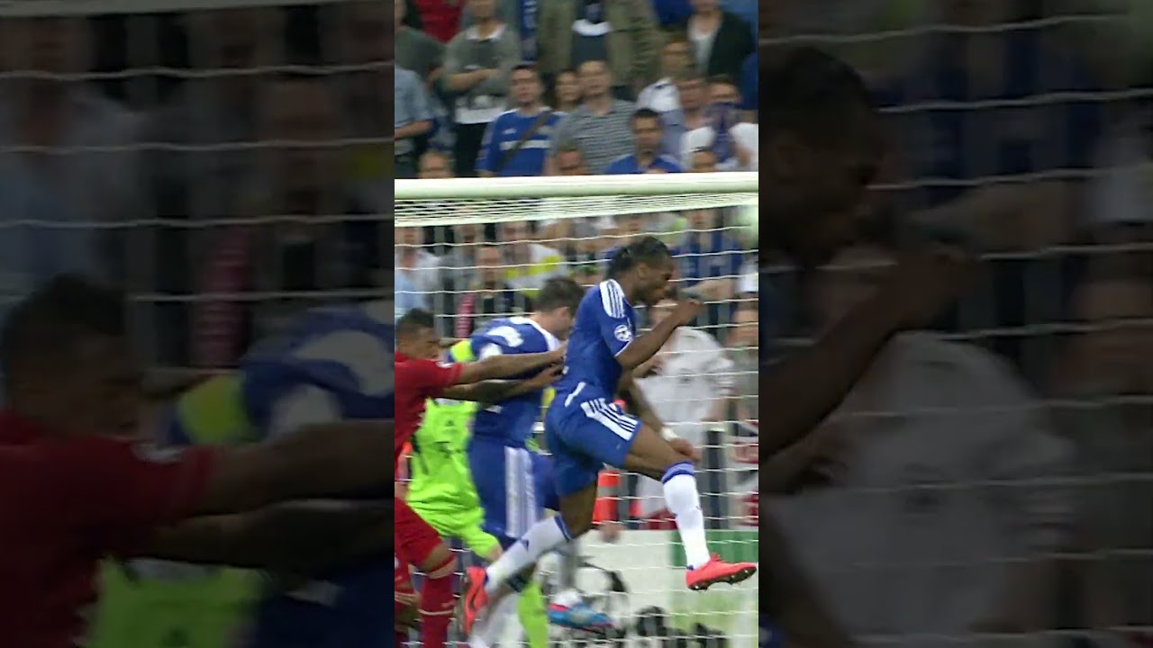 Iconic Drogba Header ⚽ | Unforgettable 2012 Champions League Final Moment