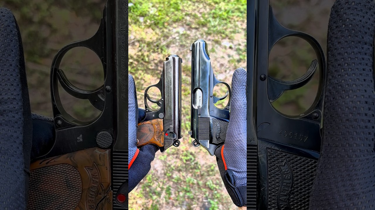 Walther PP vs. PPK 7.65mm: Key Differences