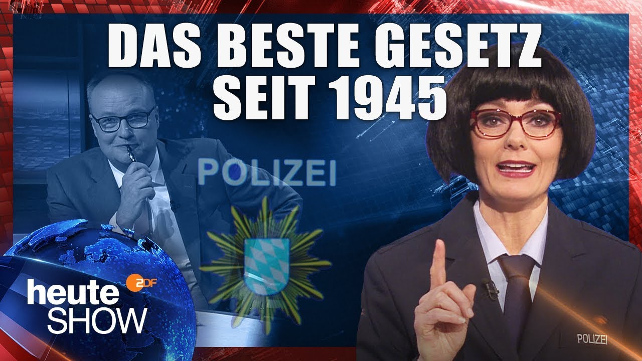 Bayerns Polizeigesetz & Grundrechte | heute-show 2018