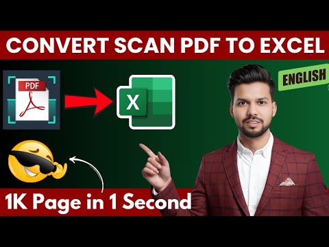 Free PDF to Excel Conversion with MS Word ๐