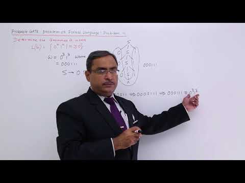 Formal Language - GATE Exercise 1