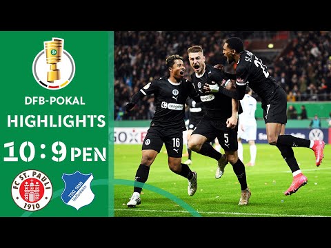 INSANE PENALTY FINISH! | FC St. Pauli vs. TSG Hoffenheim 10-9 | Highlights | DFB-Pokal second round