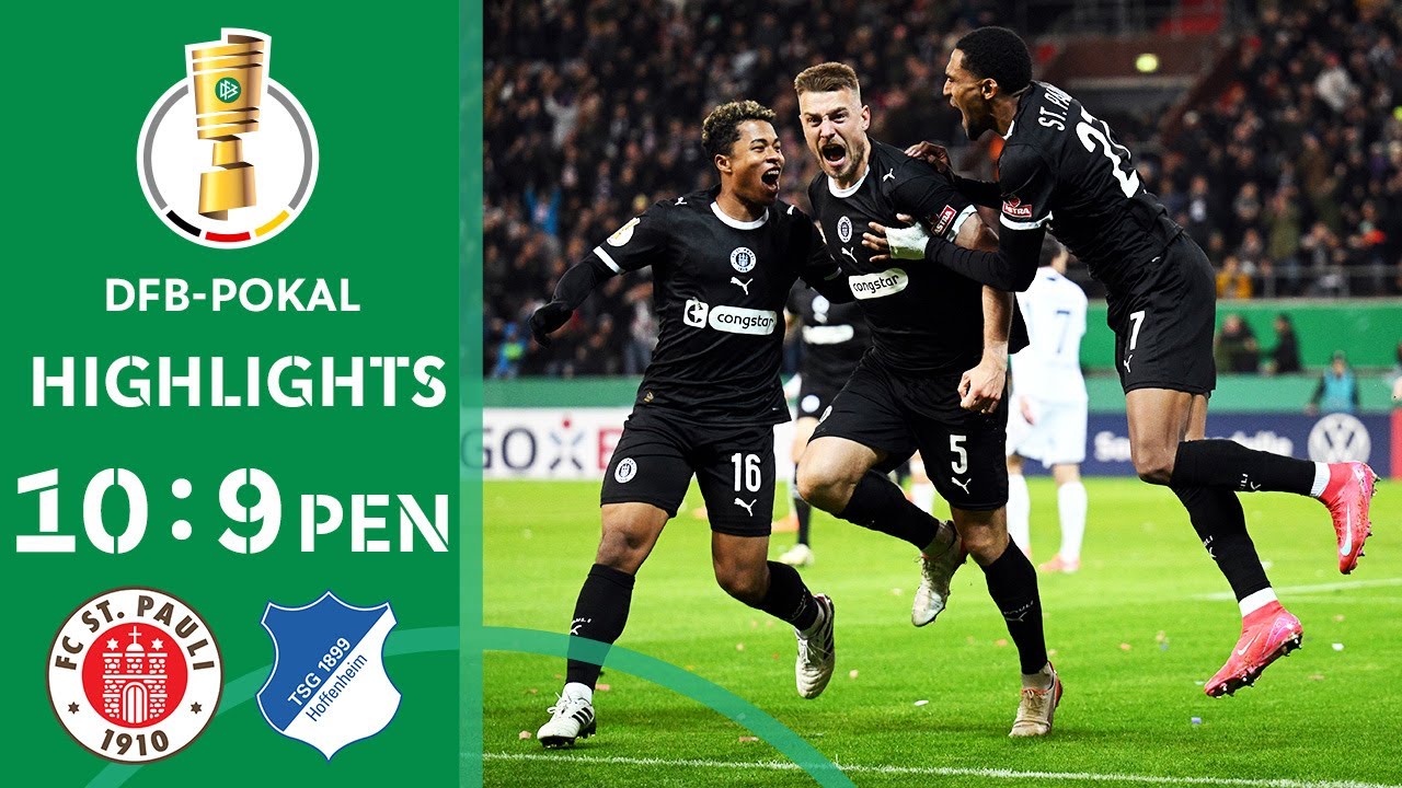 Epic DFB-Pokal Thriller! FC St. Pauli Wins 10-9 on Penalties Against Hoffenheim ⚽