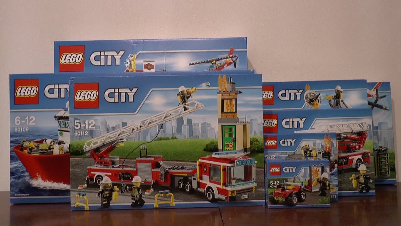 LEGO City Straż Pożarna Nowości Styczeń 2016 🚒
