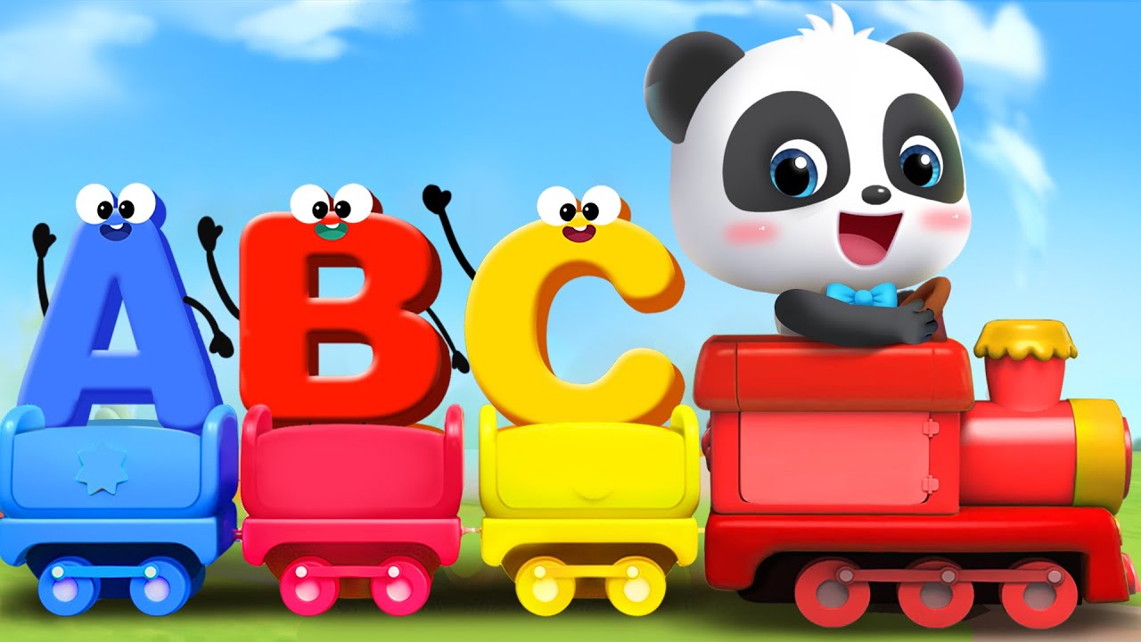 ABC Train & Song for Kids 🚂 | BabyBus Nursery Rhymes