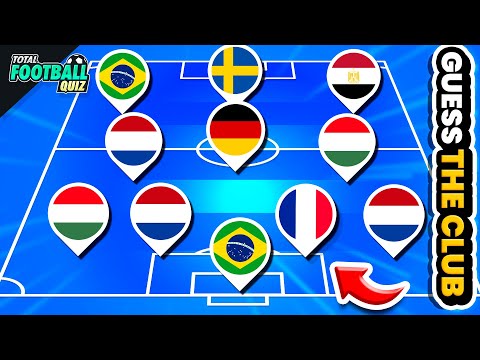 GUESS THE CLUB BY PLAYERS’ NATIONALITY | QUIZ FOOTBALL TRIVIA 2025