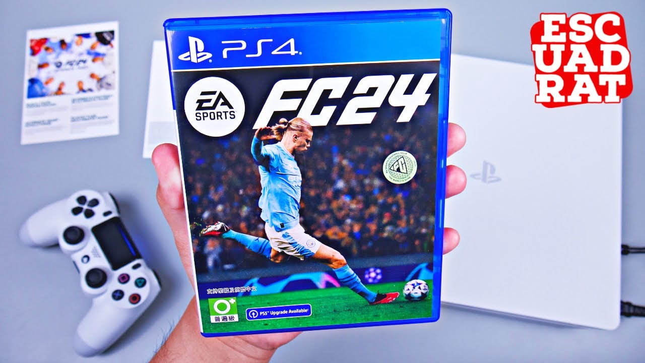 Unboxing & Gameplay EA SPORTS FC™ 24 PS4 – The Next Level of Soccer ⚽