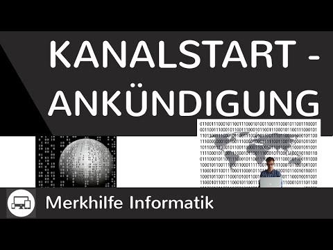LOS GEHT'S! Kanalstart & Verlosungen #MerkhilfeInformatik | Special