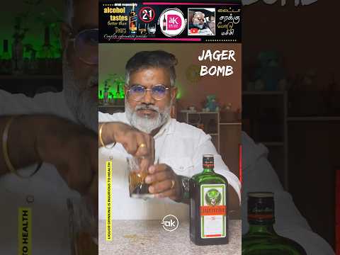 Jager Bomb | Redbull + Jagermeister | World best sarakku | aK Drink Review