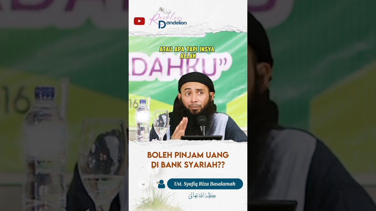 Boleh Pinjam Uang di Bank Syariah? π°