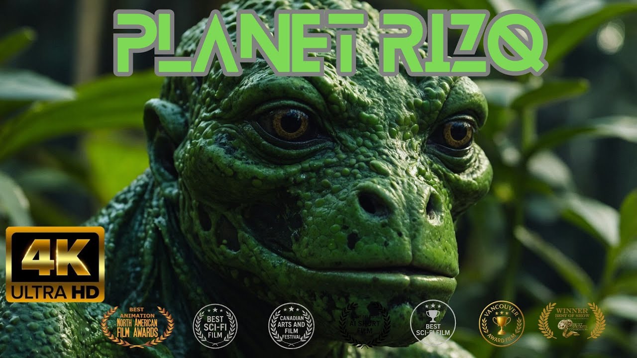 Planet Rizq 4K: AI Short Film & Pre-Genesis Story