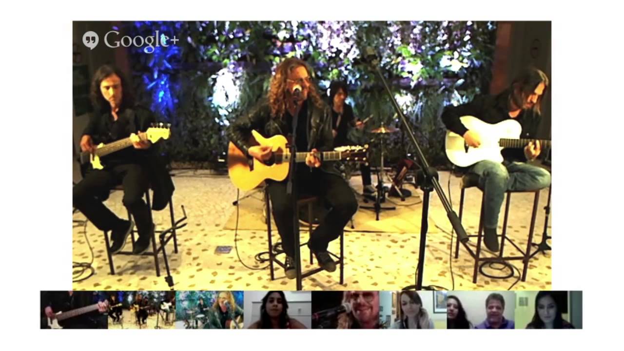 Maná ao Vivo no Google Hangout 🎸