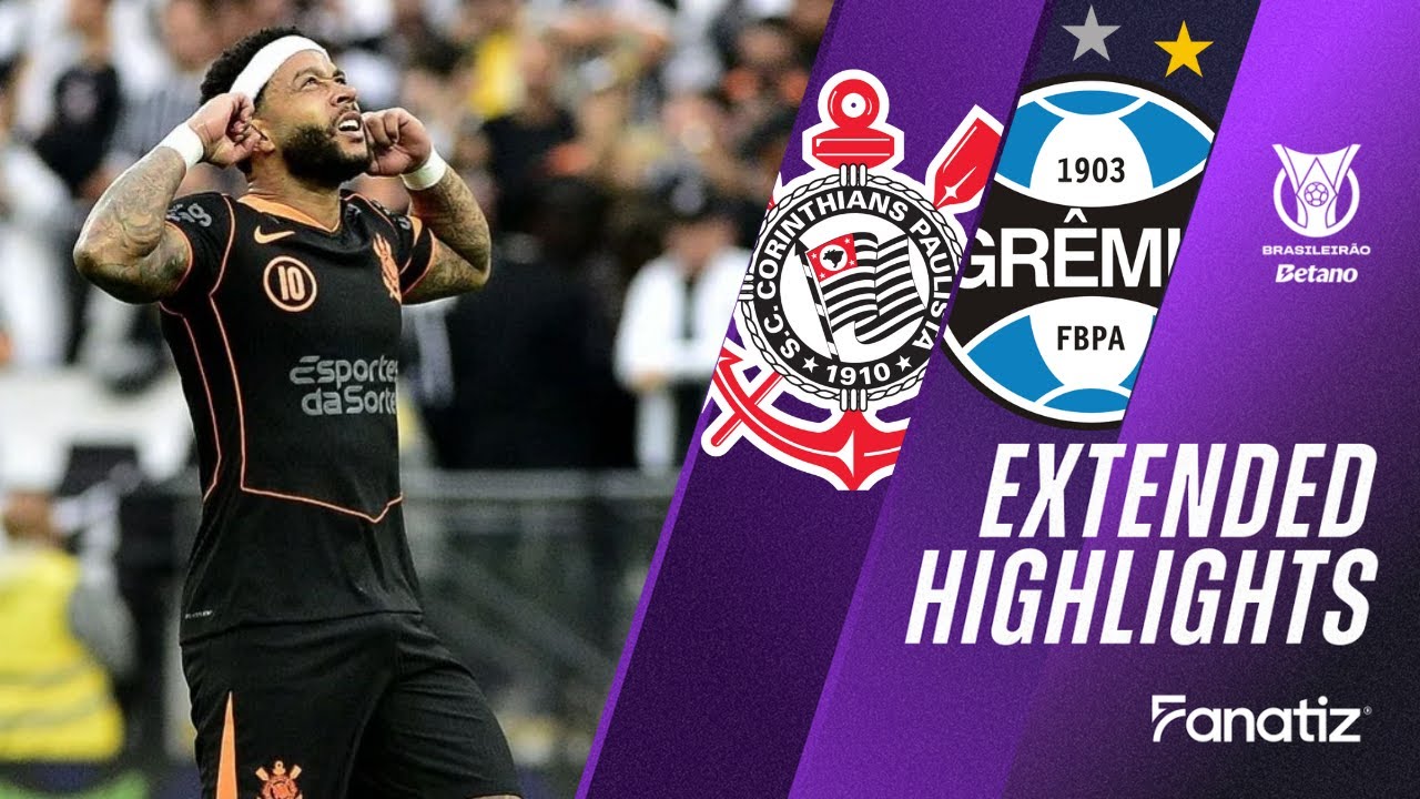Corinthians Dominates Gremio 2-0 | Key Moments & Highlights #Brasileirao2025 ⚽