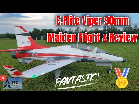 NEW* E-flite VIPER 90mm Maiden Flight & Honest Review #rc #rcplane #edf