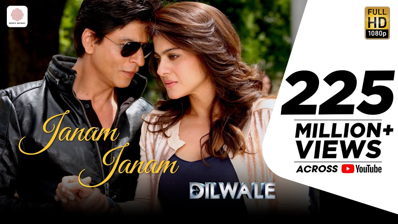 Janam Janam – Dilwale | Shah Rukh Khan & Kajol | Pritam | Lyric Video 2015