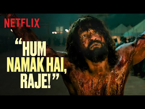 तुम नमक नहीं, चन्दन हो कवि … ❤️‍🩹 |  Chhaava’s Climax Poetry Scene | Vicky Kaushal | Netflix India