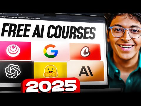 10 FREE AI Courses for Absolute Beginners in 2025