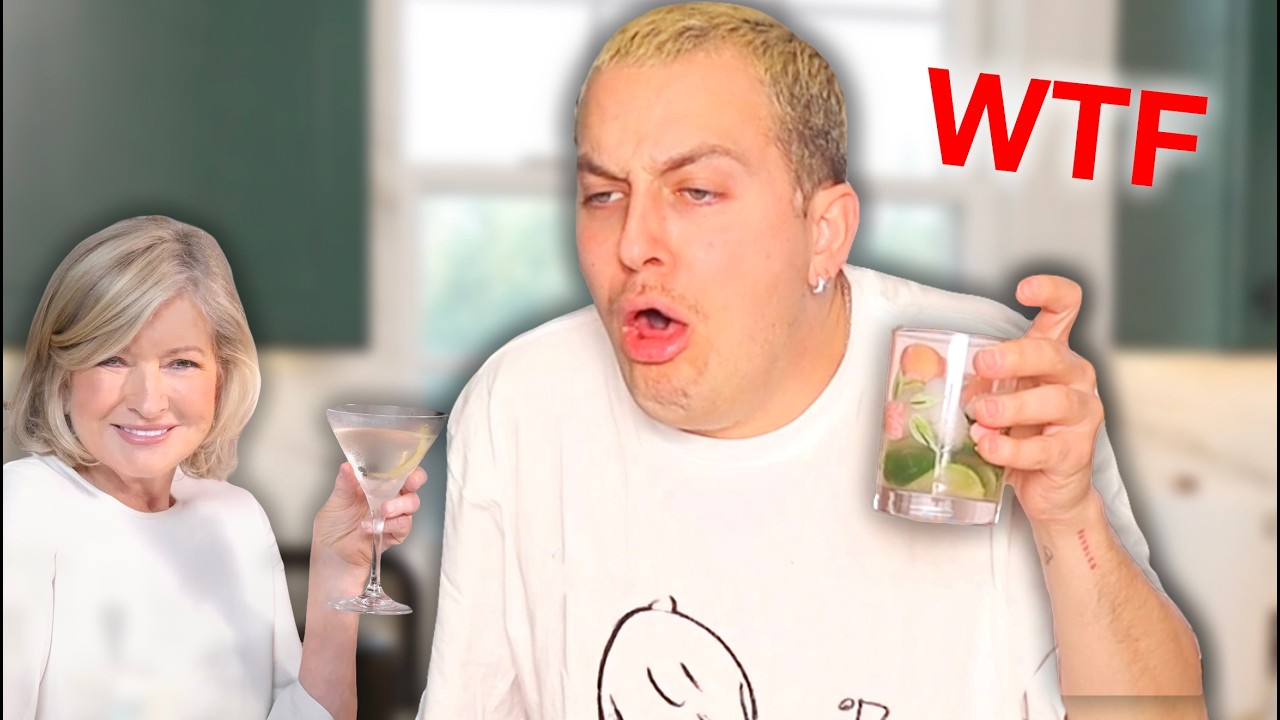My Wild Experience with Martha Stewart's Cocktails 🍸