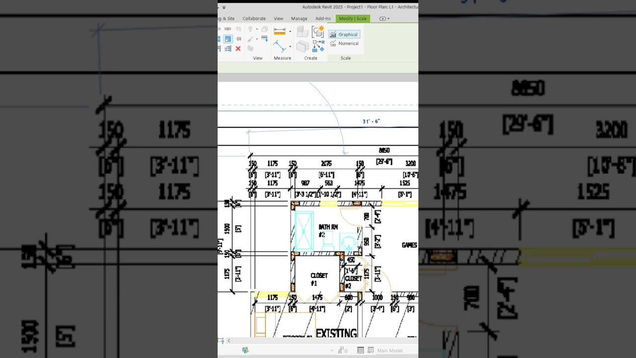 Scaling Imported PDFs in Revit