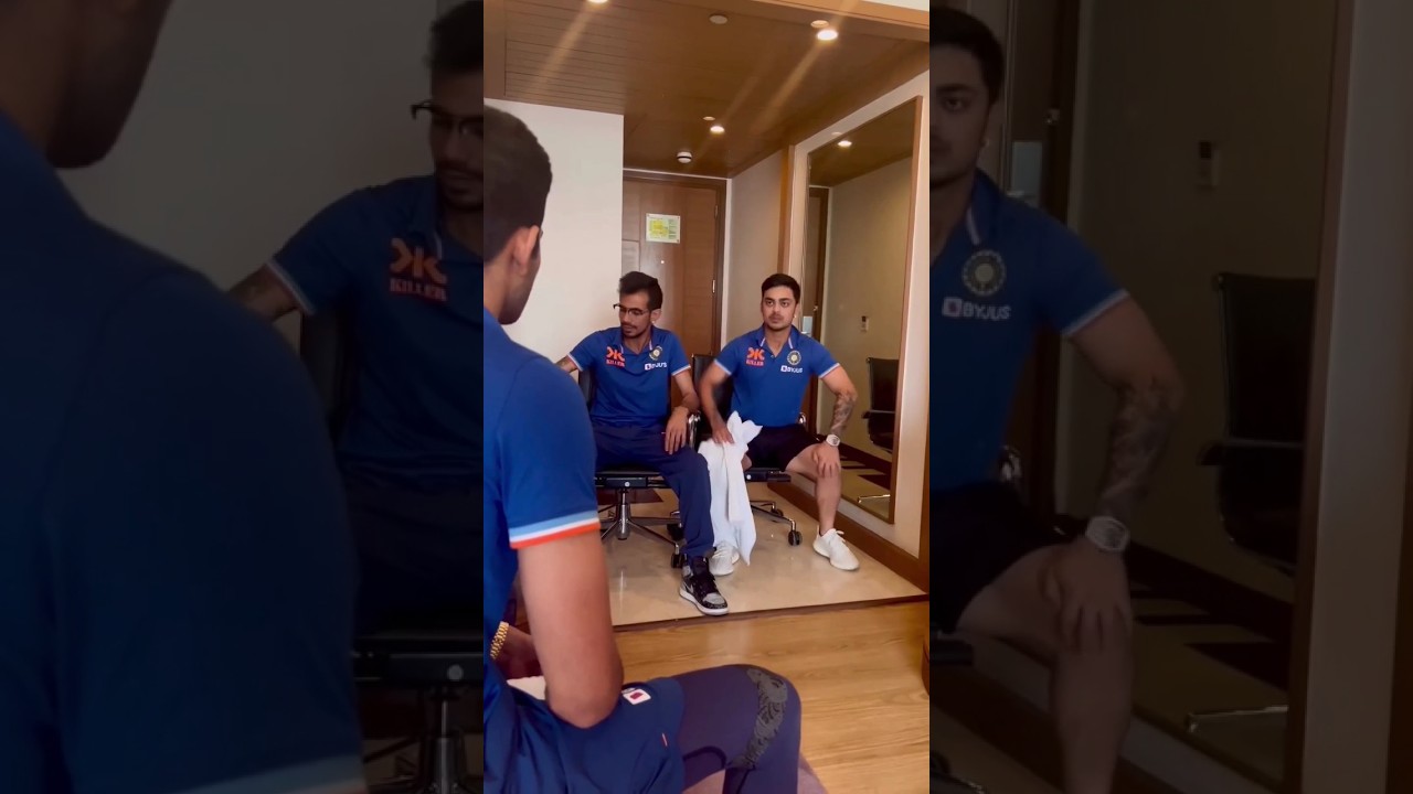 Yuzverndra Chahal, Shubhman Gill & Ishaan Kishan ki Masti 🤣