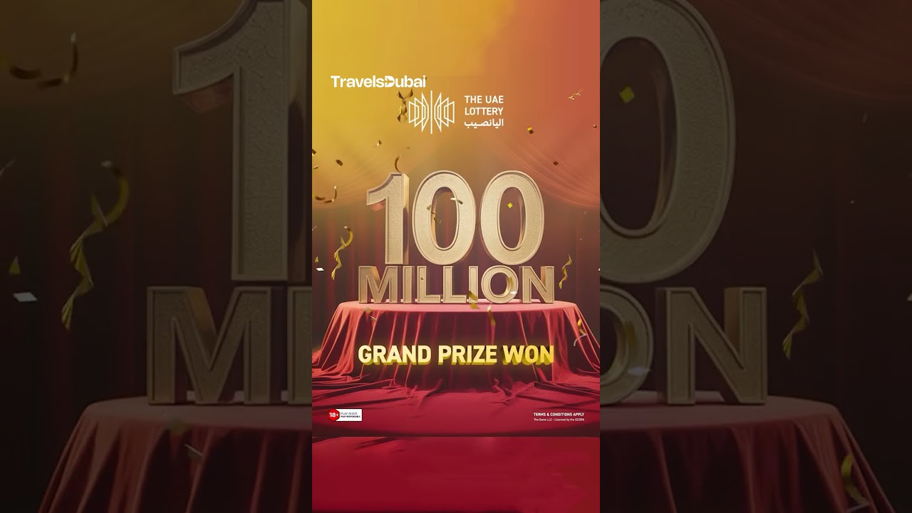 UAELottery Celebrates Biggest Win Yet: Dh100 Million Jackpot Winner 🎉