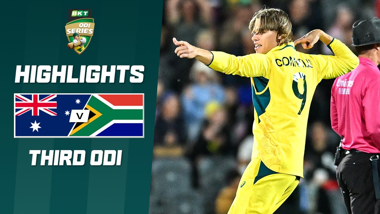 Australia vs South Africa 2025-26 | Thrilling Third ODI Highlights π