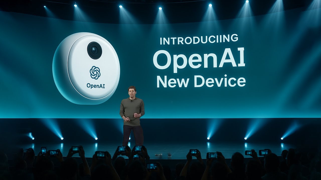 OpenAI & Jony Ive Unveil Screenless AI Device 📱