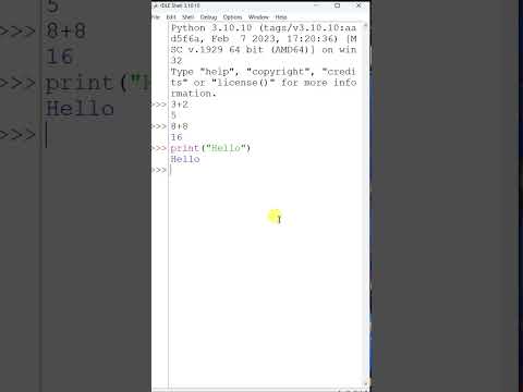 #5 - Create python script with IDLE shell | Python Tutorial | Praveen Kumar