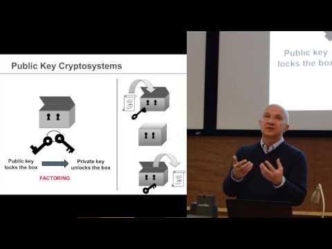 Prof. Artur Ekert: Quantum Cryptography - the ultimate physical limits of privacy