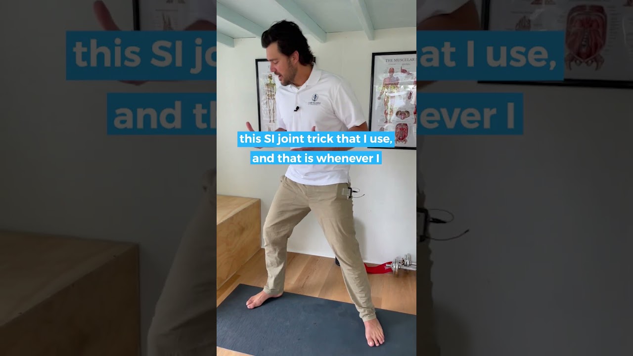 A Trick to Relieve your SI joint Pain✅ |