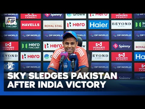 India v Pakistan is "not a rivalry anymore" 🔥 I Full Press Conference I Asia Cup I Fox Cricket