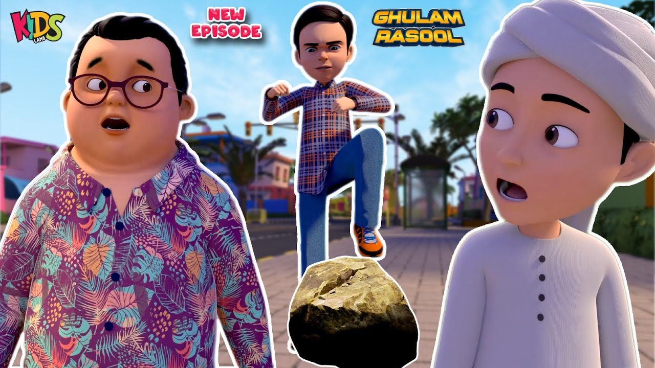 Bablo Ko Pathar Lag Gaya | Ghulam Rasool Cartoon Series | 3D Animation | @KidsLandOfficial