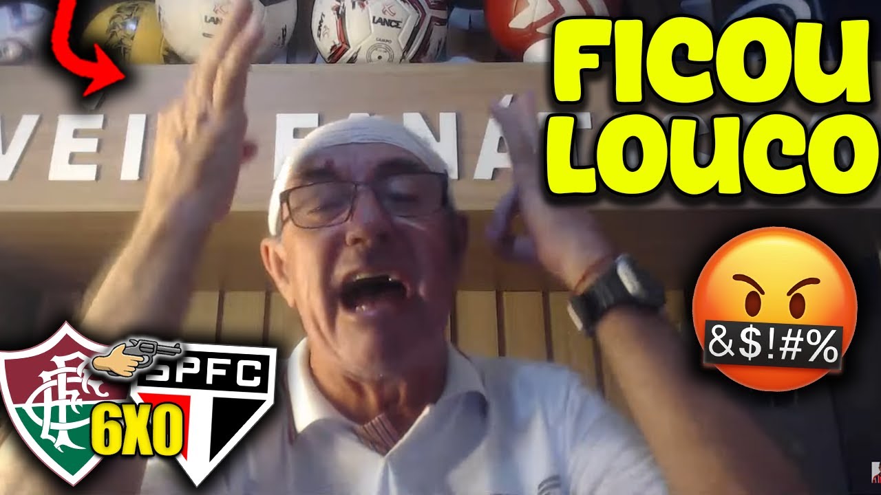 Fanático Tricolor Reage ao Apito Final de Fluminense 6x0 São Paulo